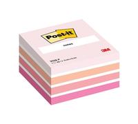 Post-it Sticky Notes Cube 76 x 76 mm Pastel Pink 450 sheets