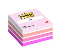 Post-it Notes Colour Cube 76 x 76mm Pastel Pink 2028P - 2028-P