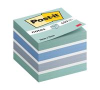 Post-It Notes Colour Cube 76mm x 76mm 450 Sheets Pastel Blue (2028B)