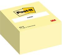 Post-it® Notes Cube 636-B Canary Yellow 76 mm x 76 mm 450 Sheets/Pad 1 Pad/Pack 100% PEFC SGSCH-PEFC-COC-110078