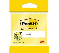 Post-it Notes Mini Cube Mix Lemon Colours 51 mm x 51 mm 400 Sheets/Pad 1 Pad/Pack