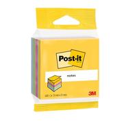Post-it Notes Mini Cube Ultra Colours 51 x 51 mm - Extra Sticky - 400 Sheets