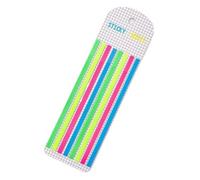 Post It Notes Multi-Colored Long Strip Index Stickers, Writable Tabs for Book Annotation, Highlighter Tape for Note Memory(Color-3)