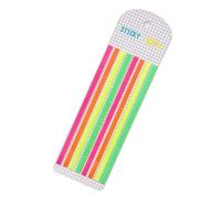 Post It Notes Multi-Colored Long Strip Index Stickers, Writable Tabs for Book Annotation, Highlighter Tape for Note Memory(Color-4)