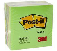 3M Post-it Wrfel 2028NB. Product colour: Green