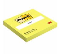 Post-it Notes, Assorted Colours, Pack of 10 Pads, 100 Sheets per Pad, 76 mm x 76 mm, Cardboard Pack, 100% PEFC - Self-Stick Notes for Note Taking, to Do Lists & Reminders