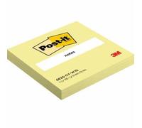 Post-It Notes Retail Display 76x76mm 100 Sheets Canary Yellow (Pack 10) - 7100317841