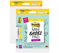 Post-it Notes Super Sticky Easel Pads, Mini, White, Pack of 2 Pads