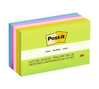 Post-it Pop-up Notes, 3x5 in, 5 Pads, America's #1 Favorite Sticky Notes, Floral Fantasy Collection, Bold Colors, Clean Removal, Recyclable (R330-AN)