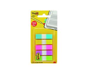 Post-it Portable Small Index 12mm Assorted (Pack of 100) 683-5CBINDEX - 683-5CB