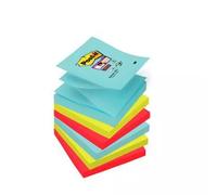 Post-It R330-6SS-MIA note paper Square Aqua colour Lime Red 90 sheets Self-adhesive
