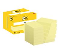 Post-it Sticky Notes 656-CY 51 x 76 mm 100 Sheets Per Pad Yellow Pack of 12