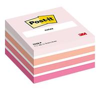 Post-it Sticky Notes Cube 76 x 76 mm Pastel Pink 450 sheets