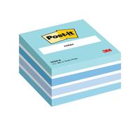Post-it Sticky Notes Pastel Blue Coloured Cube 76 x 76mm 2028B