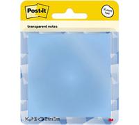 Post-it Sticky Notes Square 73 x 73 mm Transparent Pastel Blue