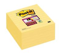 Post-it Super Sticky Extra Large 101x101mm 70 Sheet Canary Yellow Notes 6 Pack