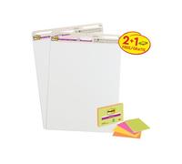 Post-it Super Sticky Meeting Chart/Meeting Notes Pack of 3 7100408818