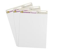 Post-it Super Sticky Meeting Charts 2 + 1 FREE Pads (63.5 cm x 76.2 cm) | Promo Pack|30 Sheets/Pad|100% Recycled Paper|Self Stick Flipchart Pads for Brainstorming, Planning and Presentations