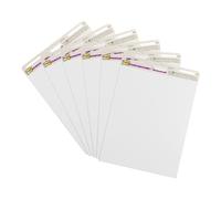 Post-it Super Sticky Meeting Charts, 4 + 2 FREE Pads (63.5 cm x 76.2 cm) | Promo Pack, Recycled Paper, White - Self-Stick Flipchart Pads for Brainstorming, Planning and Presentations