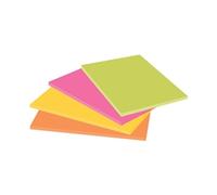 Post-it Super Sticky Notes 101 x 152 mm Assorted Rectangular Plain 4 Pads of 45 Sheets