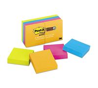 Post-It Super Sticky Notes Ultra 2 "X2" 8 / PK, Assorted, Sold as 1 Package, MMM6228SSAU