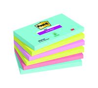 Post-It Super Sticky Notes 76x127mm Miami (Pack of 6) 655-6SS-MIA - 655-6SS-COS