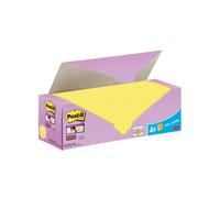 Post-it Super Sticky Notes Canary Yellow Cabinet 76x76mm (24 Pack) 7100236613