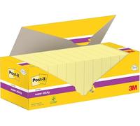 Post-it Super Sticky Notes 76x76mm Canary Yellow 12+12 FREE (Pack 24)