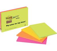 Post-it Super Sticky Notes, Double the Sticking Power, Extra Large, Standard