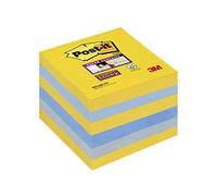 Post-it Super Sticky Notes New York Colours, 6 Pads, 76 mm X 76 mm