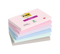 Post it Super Sticky Notes Soulful Colours 76x127mm 90 Sheets (Pack 6)