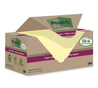 Post-it Super Sticky Recycle 76x76mm Yellow (Pack of 18)