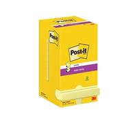 Post-it Super Sticky Z-Notes R330-12SSCY 76 x 76 mm 90 Sheets Per Pad Yellow Pack of 12
