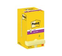 Post-it Super Sticky Z-Notes R330-12SSCY – Canary Yellow, 76×76 mm, 12 pads × 90 sheets