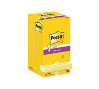Post-it Super Sticky Z-Notes Canary Yellow 76x76mm Cardboard Packaging (12pk)