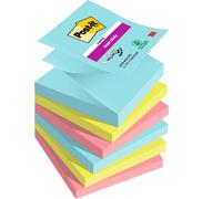 Post-it Super Sticky Z-Notes 76x76mm 90 Sheets Cosmic (Pack of 6)