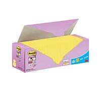 Post-it Super Sticky ZNotes Canary Yellow Cabinet 76x76mm (Pack of 24)