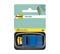 Post-itÂ® Index Flags Medium Blue 25.4 mm x 43.2 mm 50 Flags/Dispenser 1 Dispenser/Pack