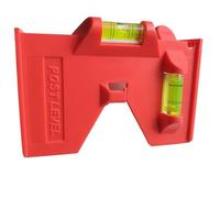 Post Level Post Leveler Tool with Bubble Vial Check Bubble Level for Post Pipe Leveling Post Level Post Level Measurement