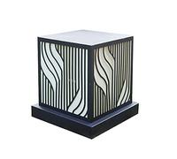 Post Lights IP54 Waterproof Outdoor Lamp Post Lawn Light Floor Lamp Residential Park Villa Wall Pillar Lamp E26 Square Post Lights Fixture Modern Chinese Style Door Headlamp
