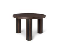 Post Lines Coffee Table Small Smoked Oak