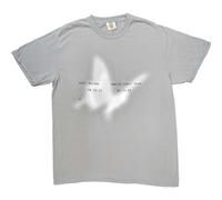 Post Malone Butterfly Logo T-Shirt in Grey | Size: Large Post Malone Grey L