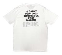 Post Malone Inflatable Butterfly 2023 Tour T-Shirt in White | Size: Small Post Malone White S