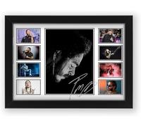 Post Malone Signed Poster Print - Limited Edition Autograph Fan Gift - Collectible Memorabilia Merchandise (Unframed A4 (30x21cm))