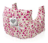 Post Mastectomy Pillow After Breast Cancer Surgery Recovery, C-Section Recovery or Breast Reduction, Tummy Tuck Post Surgery Supplies, Seat Belt Pillow, Chemo Breast Cancer Gifts for Women,Pink Flower