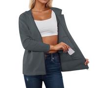 Post Mastectomy Shirts with Drain Pockets Breast Mastectomy Recovery Must Haves Soft Long Sleeve Zip Up Shirts Clothing