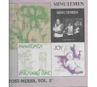 Post Mersh Vol. 3 Includes Paranoid - Minutemen Compact Disc