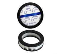 Post Motor Filter and Washable Dust Cup Filter for Eureka Stylus Cordless Vacuum PO901, Replacement Part Compatible with PO901 Model(2 Pack)
