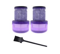 Post Motor Hepa Filter, Unit Replacement Parts,.Compatible For Dyson. V12 Cyclone,Cordless Vacuum Cleaner Washable Part Accessory (Color : 2pcs V12 Filter Kit)