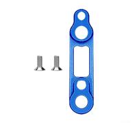 Post Mount Adapter for Road Bike Rear Hydraulic Disc Brake Calipers, Converts 140mm to 160mm to Support Larger Rotors (Blue)